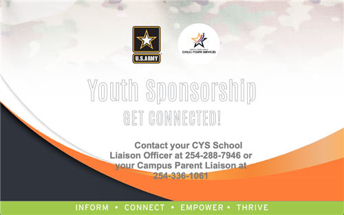 Youth Sponsorship: Get Connected! 